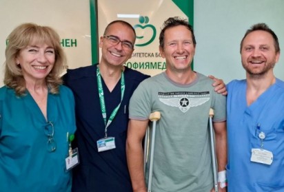 Стефан Иванов, който прекоси с гребане 4 океана, успешно бе опериран в УМБАЛ „Софиямед“